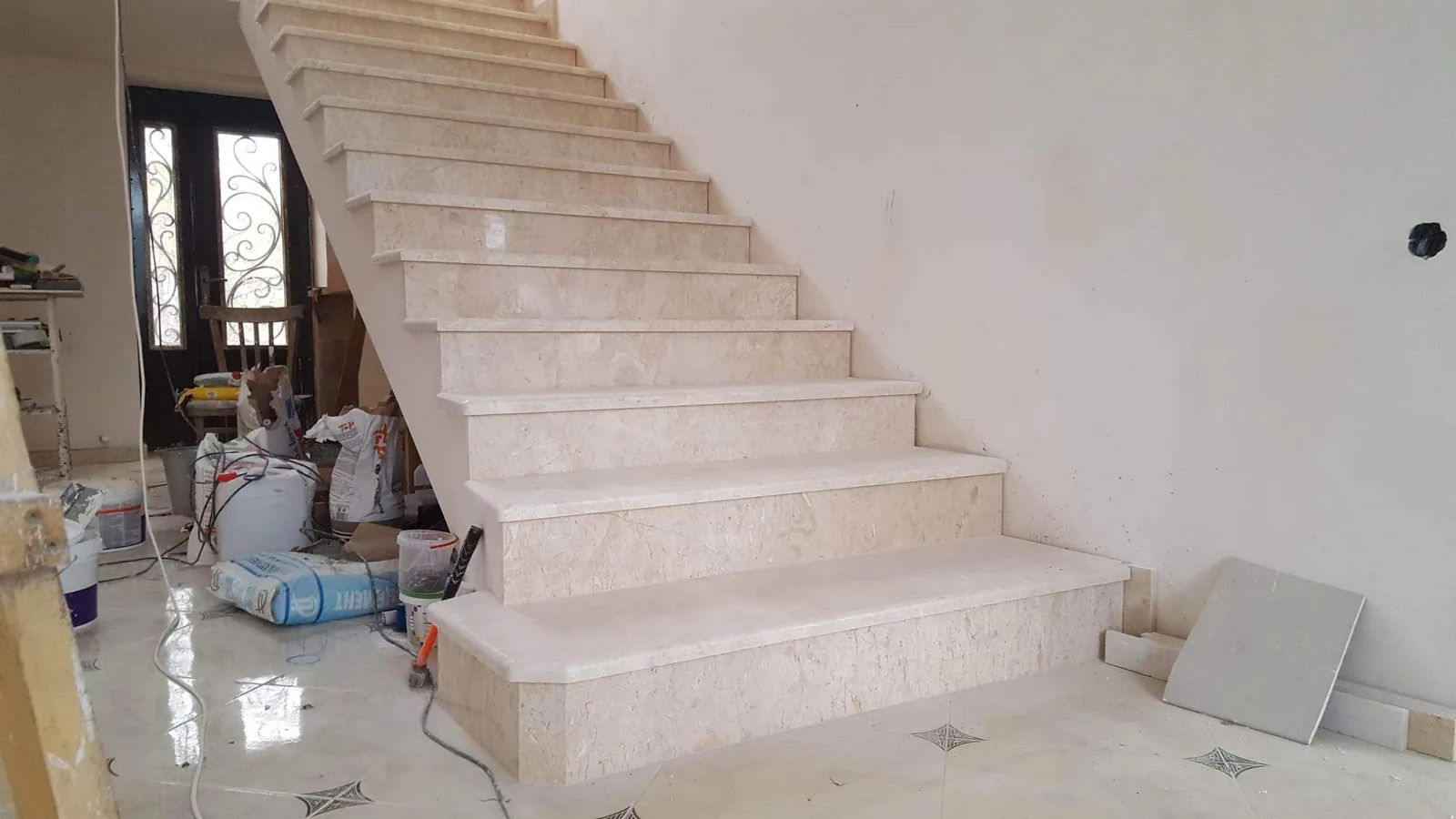 Marble Stair Installation